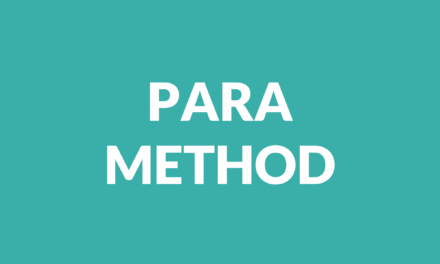 How I Organized My Sales Game with PARA (and You Should Too)